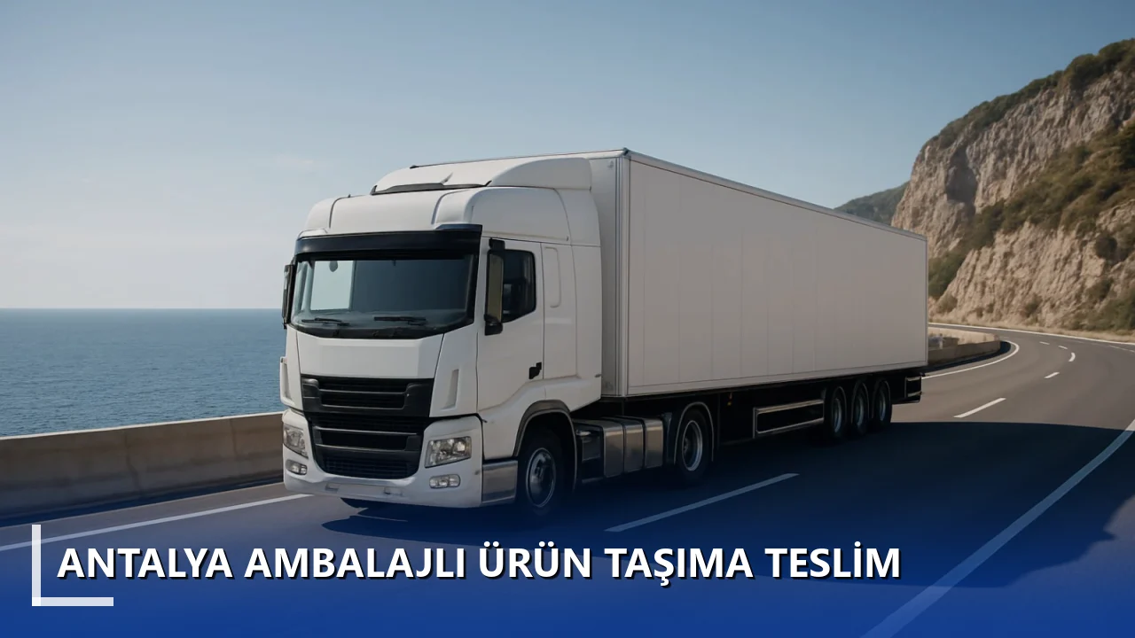Antalya Ambalajlı Ürün Taşıma Teslim