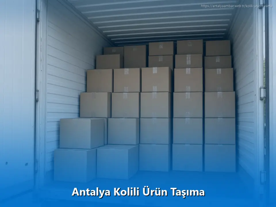 Antalya Kolili Ürün Taşıma