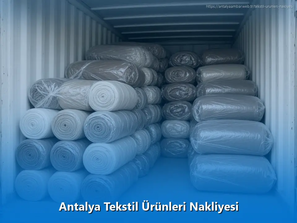Antalya Tekstil Ürünleri Nakliyesi